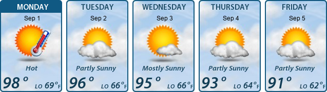5-Day Forecast