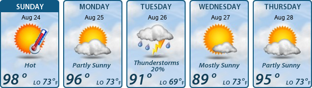 5-Day Forecast
