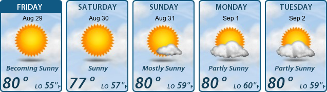 5-Day Forecast