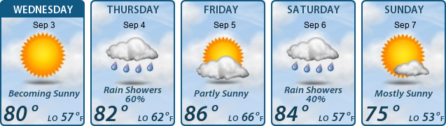 5-Day Forecast
