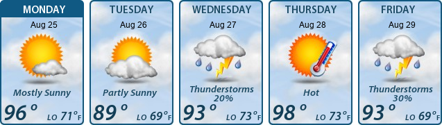 5-Day Forecast
