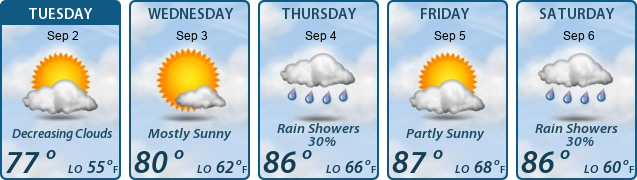 5-Day Forecast
