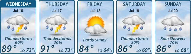 5-Day Forecast