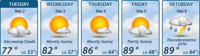 5-Day Forecast