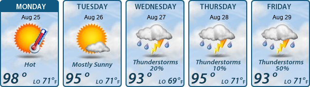 5-Day Forecast