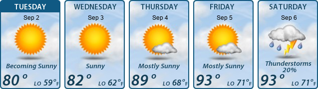 5-Day Forecast