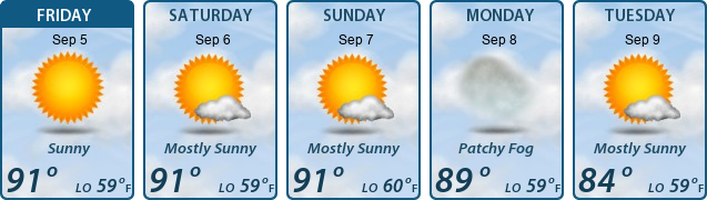 5-Day Forecast