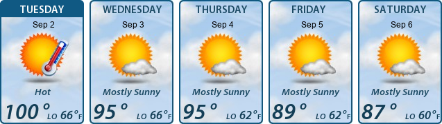 5-Day Forecast