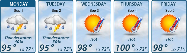 5-Day Forecast