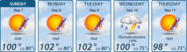 5-Day Forecast
