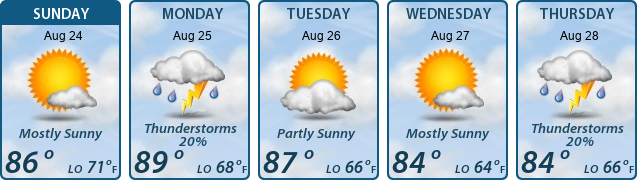 5-Day Forecast